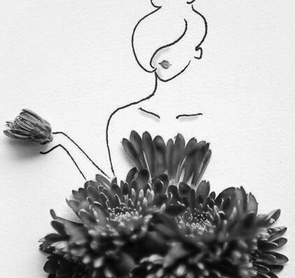 El vestido de flores